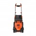 Ηλεκτρική μηχανή γκαζόν Black&Decker 1400W 34cm με ποδηλατική λαβή BEMW461BH